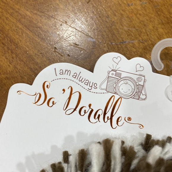 COPY - NWT. So’Dorable, infants’ size 0-12 months, 3 piece, hat/bootie/rattle … - Picture 9 of 15